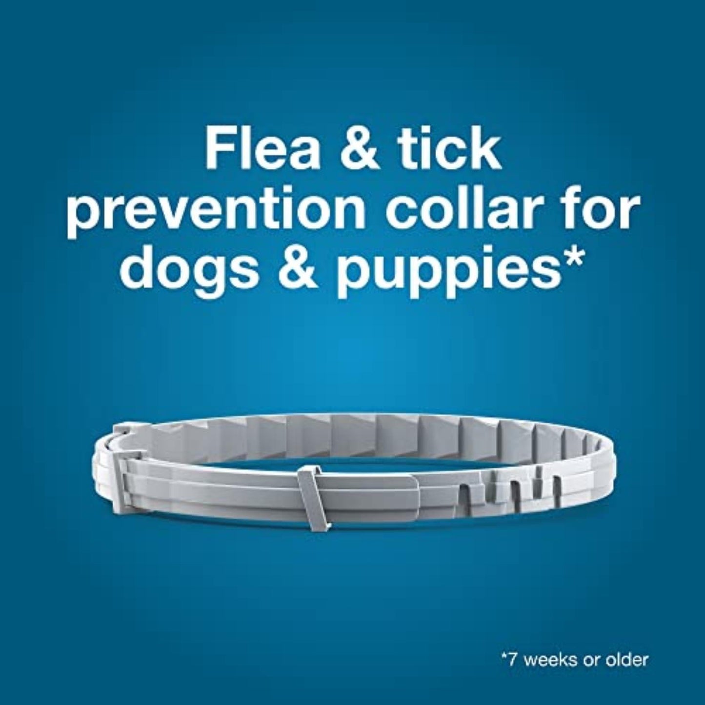 Large Dog Vet-Recommended Flea & Tick Treatment & Prevention Collar for Dogs over 18 Lbs. | 8 Months Protection