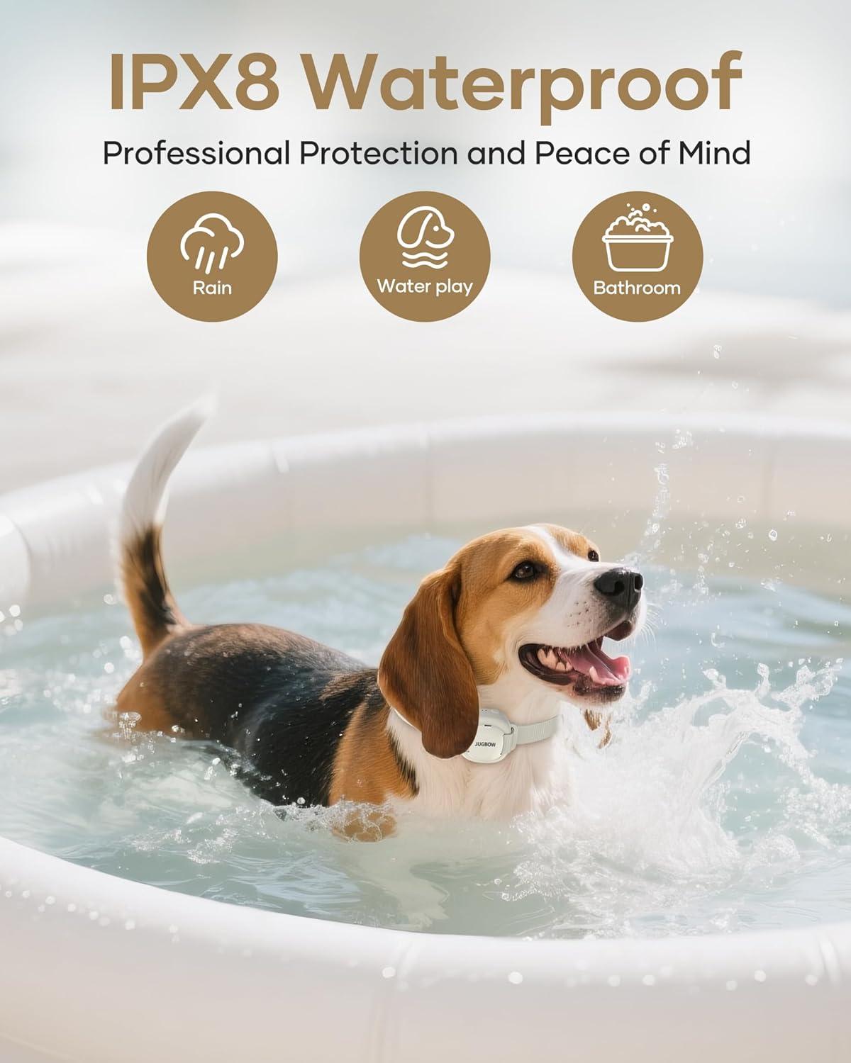 Shock Collar for Small Dogs - 4200FT Dog Training Collar with Remote for 5-70Lbs Mini Small Medium Dogs, Ipx8-Waterproof Rechargeable E-Collar with Beep (1-9), Vibration(1-3), Safe Shock(0-16)