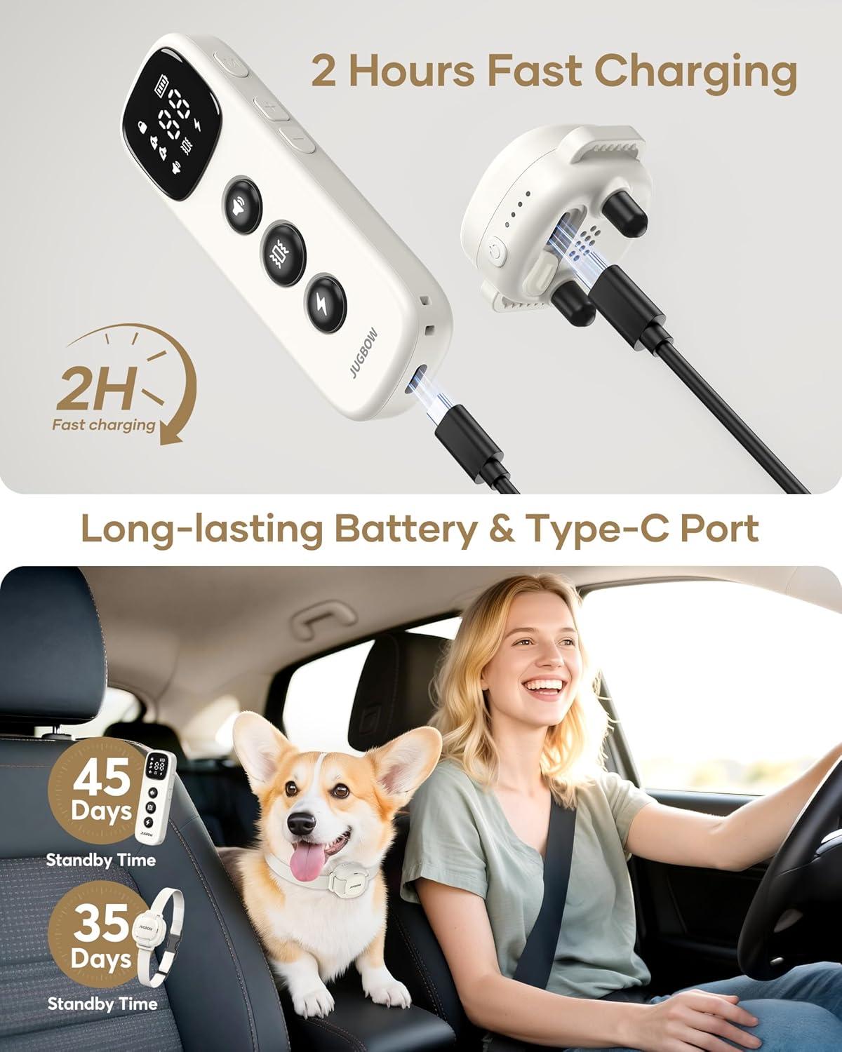 Shock Collar for Small Dogs - 4200FT Dog Training Collar with Remote for 5-70Lbs Mini Small Medium Dogs, Ipx8-Waterproof Rechargeable E-Collar with Beep (1-9), Vibration(1-3), Safe Shock(0-16)