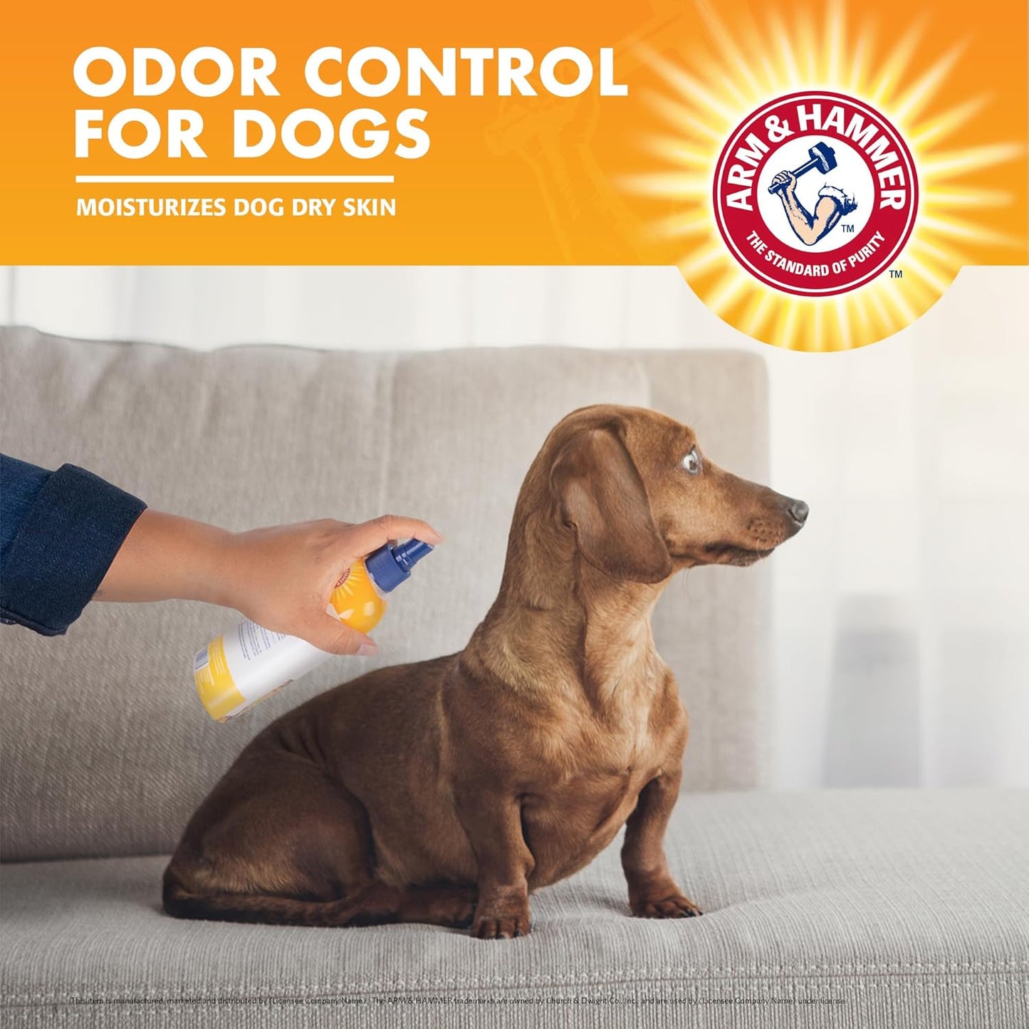 Pets Super Deodorizing Spray for Dogs – Fresh Kiwi Blossom Scent (8 oz)