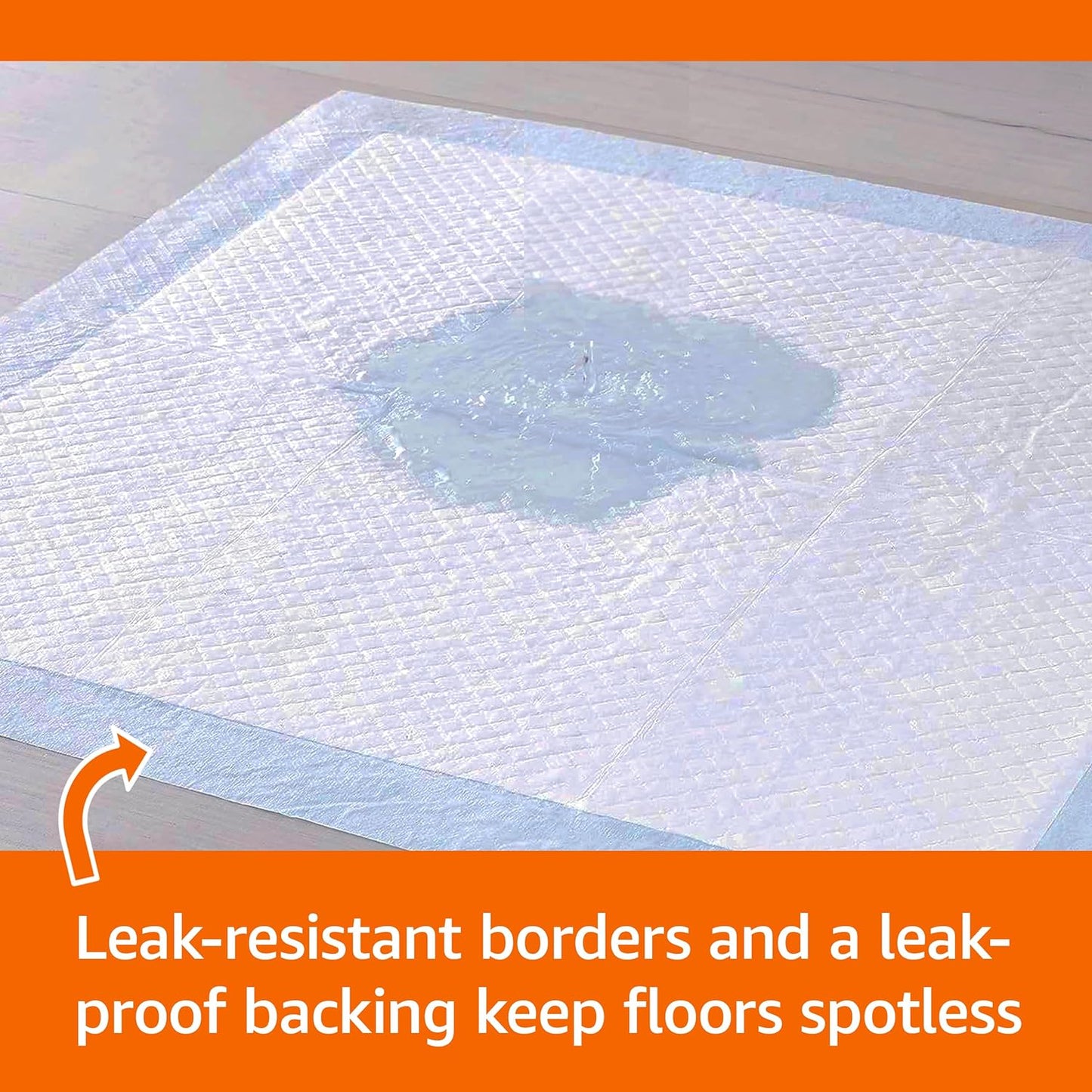 Dog & Puppy Pee Pads – 100 Count, 5-Layer Leak-Proof, 22x22" Quick-Dry