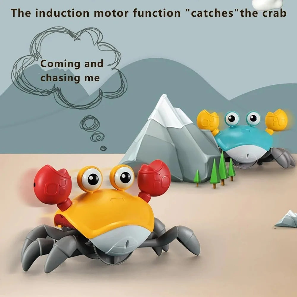 Interactive Dancing Crab Dog Toy – Musical Sound, Moving Pet Toy for Dogs & Cats