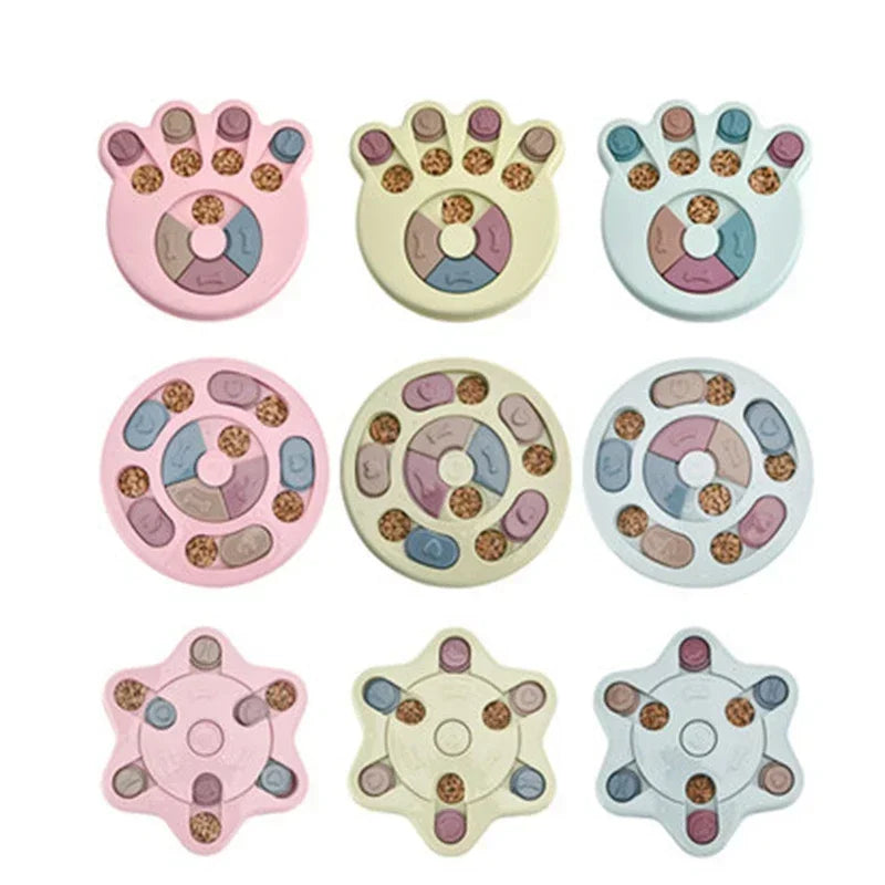 Interactive Dog Puzzle Toy & Slow Feeder – Non-Slip IQ Food Dispenser