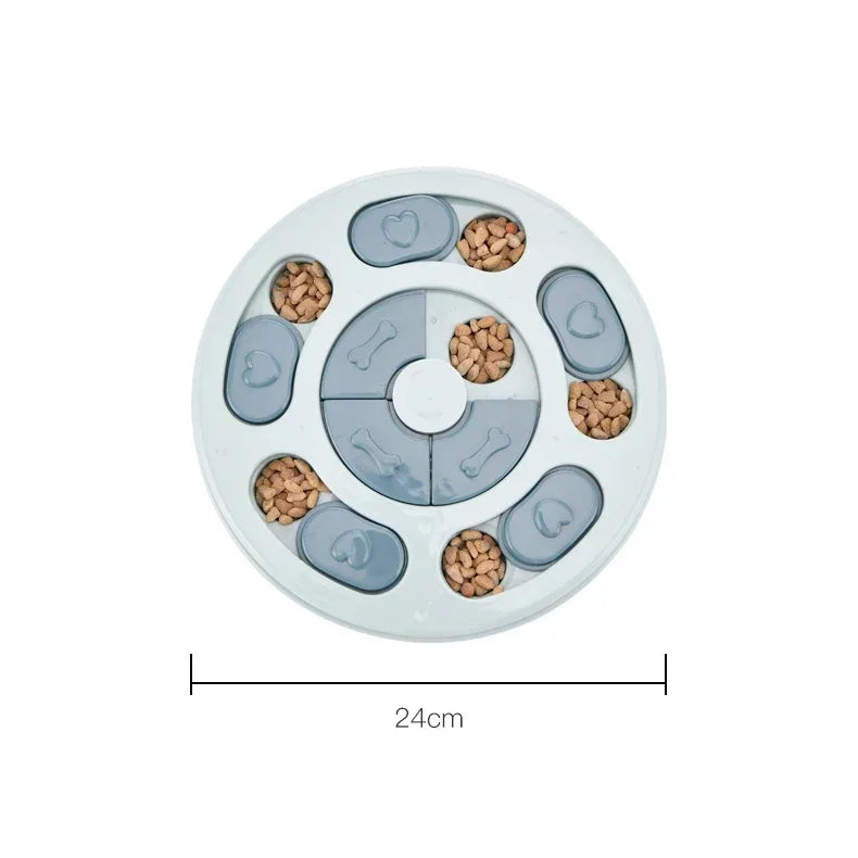 Interactive Dog Puzzle Toy & Slow Feeder – Non-Slip IQ Food Dispenser