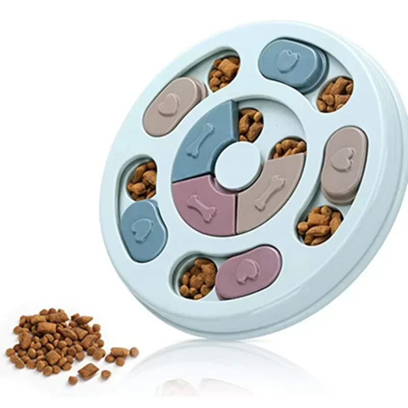 Interactive Dog Puzzle Toy & Slow Feeder – Non-Slip IQ Food Dispenser
