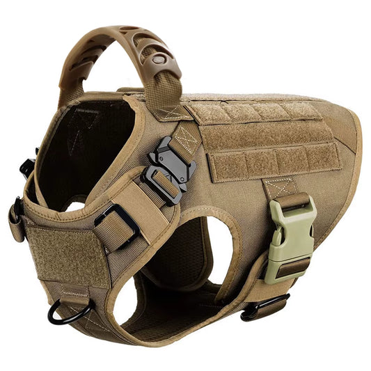 Large Dog Harness and Leash Set – Adjustable Training Vest for German Shepherds, Malinois & Large Breeds