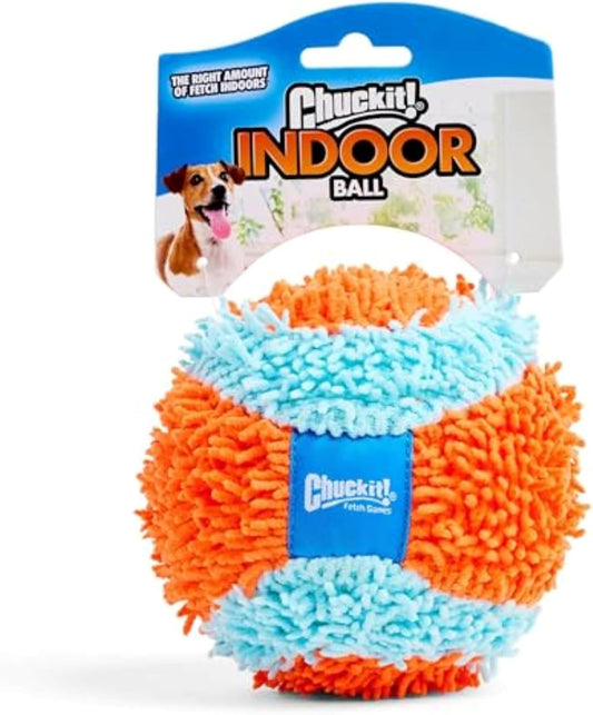 Indoor Fetch Ball – 4.75-Inch Interactive Dog Toy for Boredom & Play
