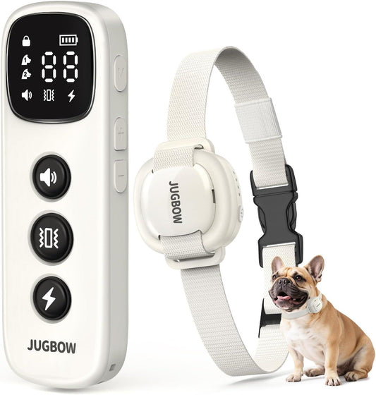 Shock Collar for Small Dogs - 4200FT Dog Training Collar with Remote for 5-70Lbs Mini Small Medium Dogs, Ipx8-Waterproof Rechargeable E-Collar with Beep (1-9), Vibration(1-3), Safe Shock(0-16)