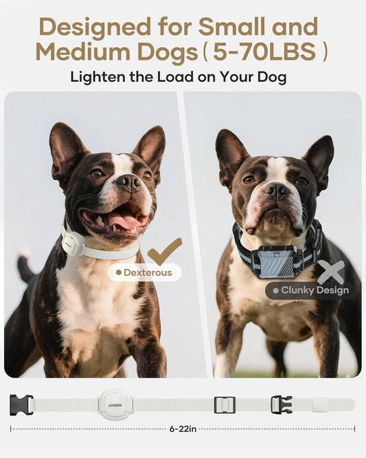 Shock Collar for Small Dogs - 4200FT Dog Training Collar with Remote for 5-70Lbs Mini Small Medium Dogs, Ipx8-Waterproof Rechargeable E-Collar with Beep (1-9), Vibration(1-3), Safe Shock(0-16)