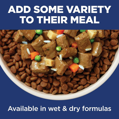 Small & Mini, Senior Adult 11+, Small & Mini Breeds Senior Premium Nutrition, Dry Dog Food, Chicken, Brown Rice & Barley, 4.5 Lb Bag