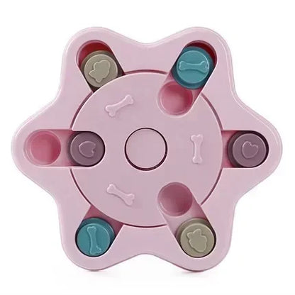 Interactive Dog Puzzle Toy & Slow Feeder – Non-Slip IQ Food Dispenser