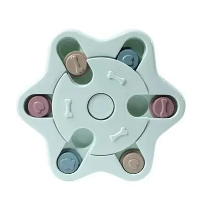 Interactive Dog Puzzle Toy & Slow Feeder – Non-Slip IQ Food Dispenser