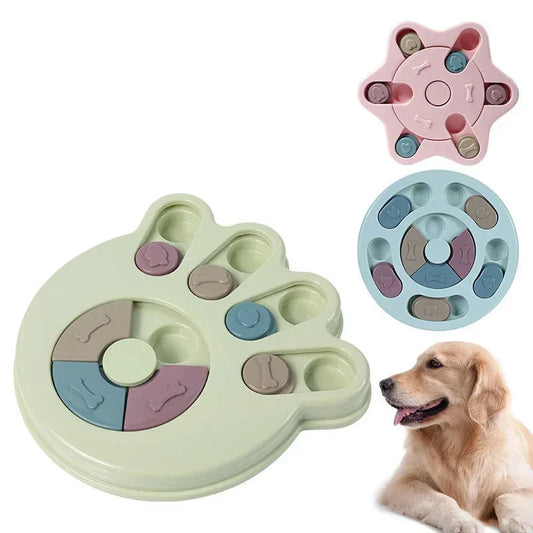 Interactive Dog Puzzle Toy & Slow Feeder – Non-Slip IQ Food Dispenser