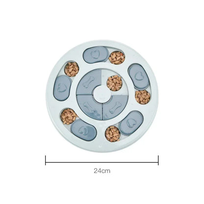 Interactive Dog Puzzle Toy & Slow Feeder – Non-Slip IQ Food Dispenser